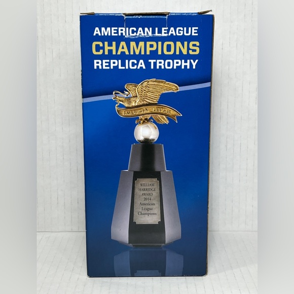 American League Champions Replica Trophy 2014 ALCS Kansas City Royals KC MLB SGA - Picture 11 of 16